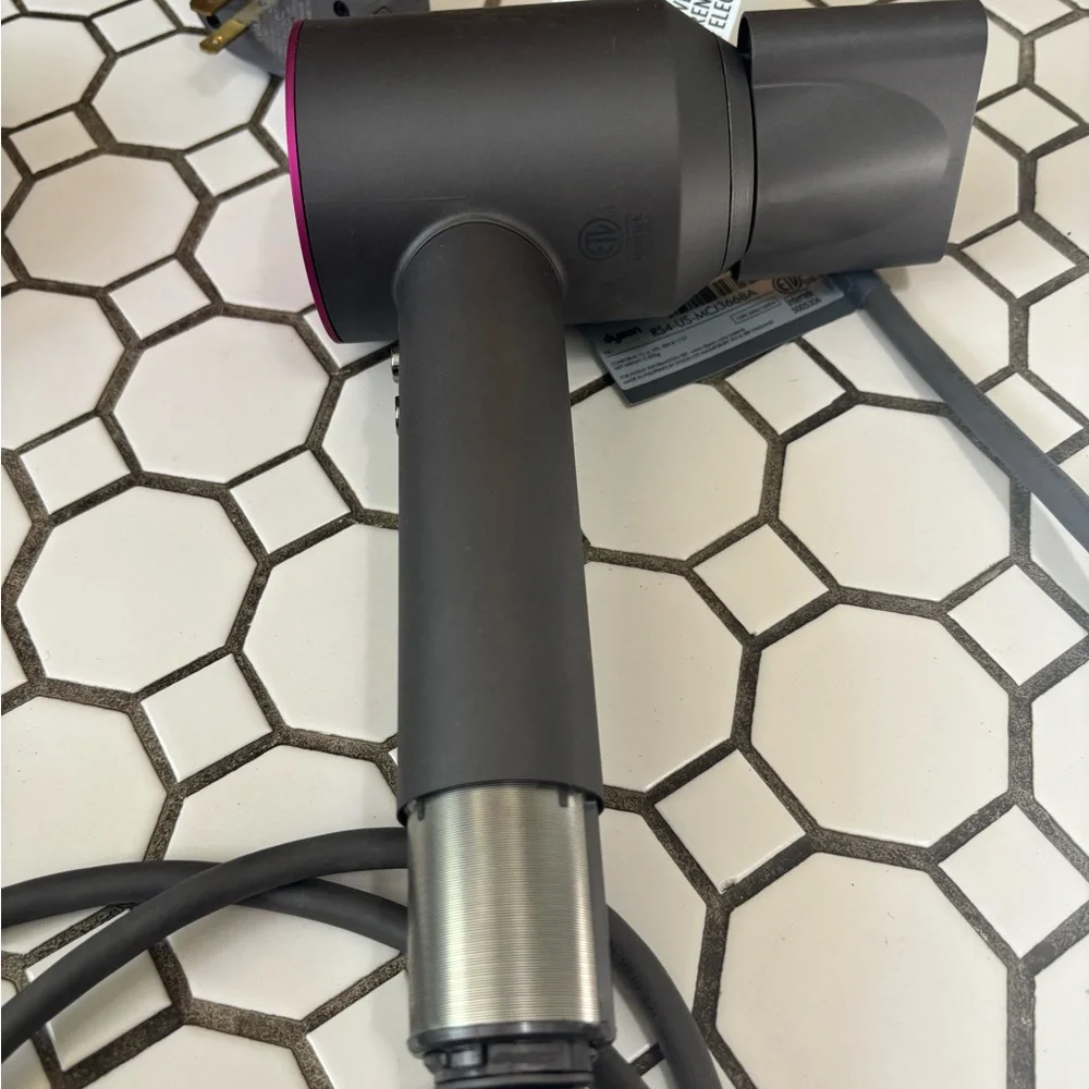 Dyson Hair Dryer - Pink and Gray - Picture 3 of 5